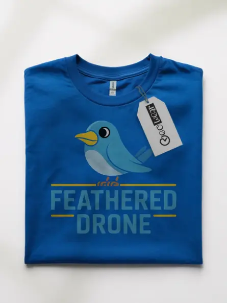 Funny Bird Drone T-Shirt for Tech Enthusiasts - Image 7