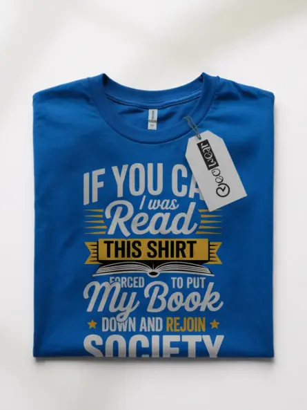 Funny Book Down Shirt for Readers Forced to Rejoin Society - Image 10