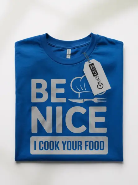funny chef t-shirt for restaurant staff
