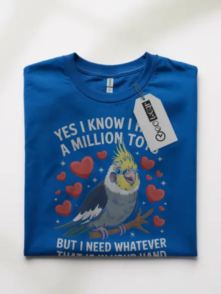 Funny Cockatiel Toys T-Shirt for Bird Moms - Image 10