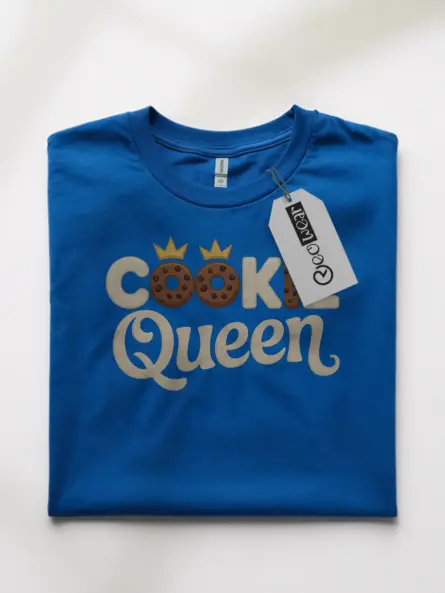 Funny Cookie Queen T-Shirt for Bakers - Image 10