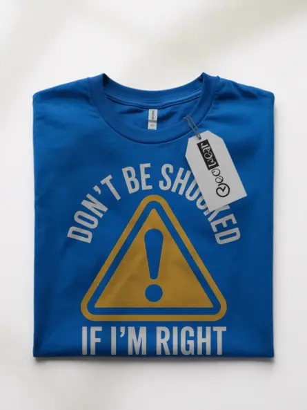 Funny Electrician Shirt – Don’t Be Shocked Tee - Image 10