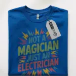 funny electrician t-shirt gift