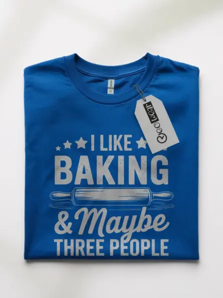 Funny Introvert Baking T-Shirt for Bakers - Image 7