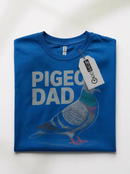 Funny Pigeon Dad T-Shirt for Bird Lovers - Image 10