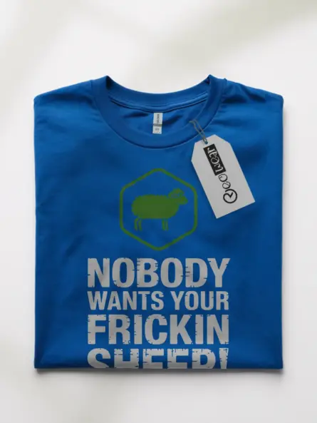 Funny Sheep T Shirt – Hilarious Farm Meme Tee for Animal Lovers - Image 10