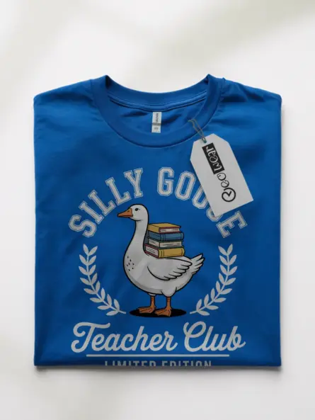 Funny Teacher Club Shirt – Silly Goose Limited Edition Tee - Image 10