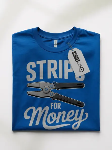 Funny Wire Stripper Electrician Shirt – Strips for Money - Image 10