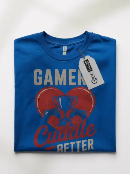 Romantic Gamer T-Shirt for Couples - Image 7