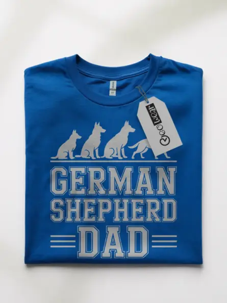 Bold German Shepherd Dad Shirt – Perfect Gift for Dog Lovers - Image 10