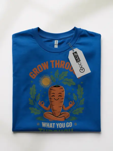 Grow Through What You Go Through T-Shirt - Image 10