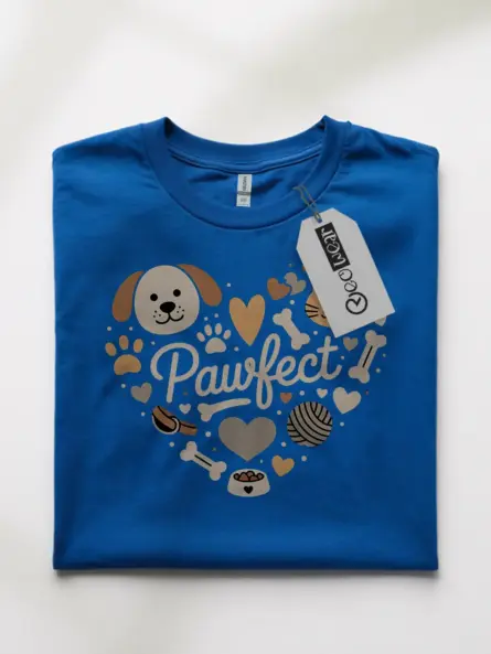 Pawfect Heart Dog Shirt – Cute Pet Lover Gift Tee for Cat & Dog Owners - Image 10