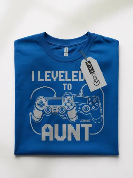 Gamer Aunt Pregnancy Announcement Shirt - Image 4