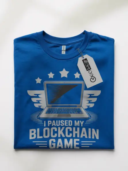 Legendary Blockchain Gamer T-Shirt – Funny Web3 Crypto Tee for Developers - Image 4
