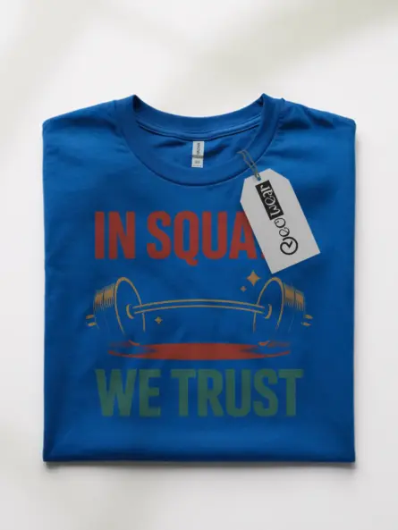 In Squats We Trust T-Shirt - Image 10