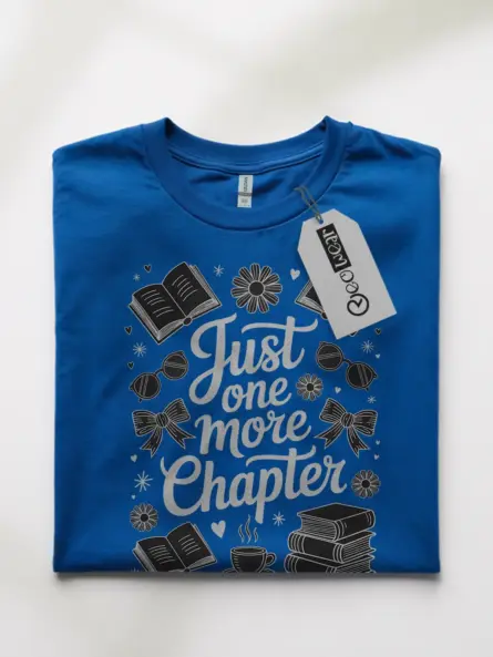 Vintage Just One More Chapter Shirt – Cozy Book Lover Gift Tee - Image 10