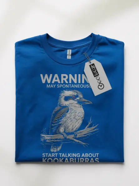 Funny Kookaburra Bird T-Shirt for Australian Wildlife Fans - Image 4