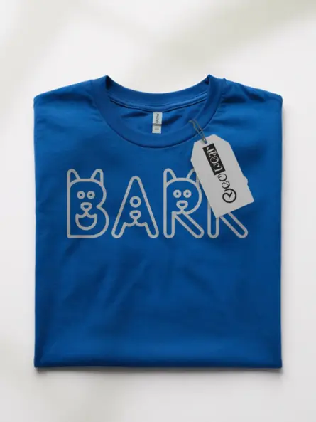 Minimalist Dog T-Shirt – Modern BARK Design for Dog Lovers - Image 10