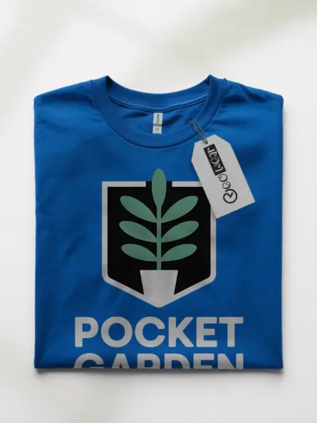 Minimalist Plant Pocket T-Shirt for Aesthetic Plant Lovers - Image 10