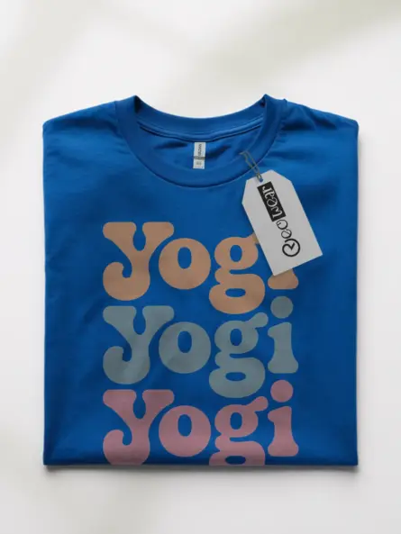 Minimalist Yogi T-Shirt – Retro Pastel Graphic Tee for Modern Yogis - Image 10