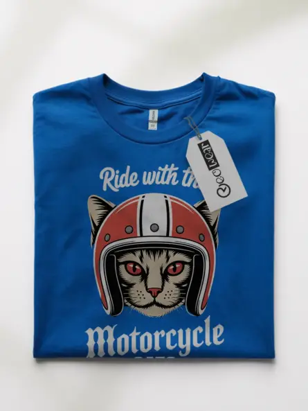 Ride with the Motorcycle CATS – Funny Motorcycle Cat Shirt - Image 10