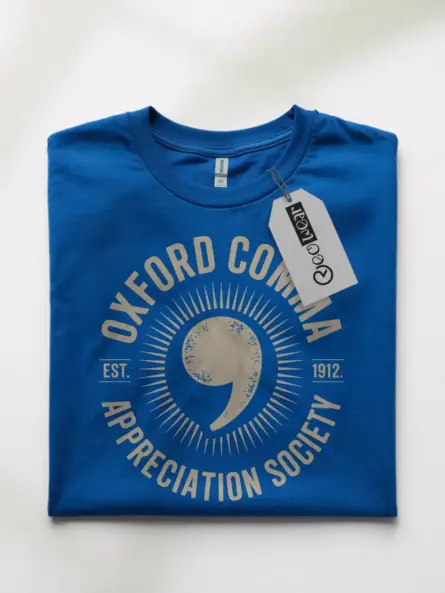 Oxford Comma Shirt – Vintage “Appreciation Society Est. 1912” Tee - Image 10