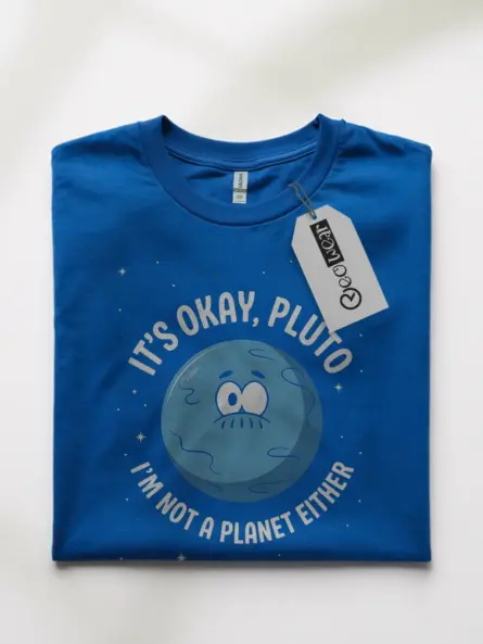 Funny Pluto Not a Planet T-Shirt – Space Meme Tee - Image 10