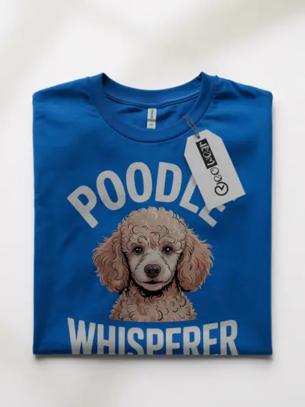 Empowering Poodle Whisperer Shirt – Fluffy Dog Lover Tee - Image 10