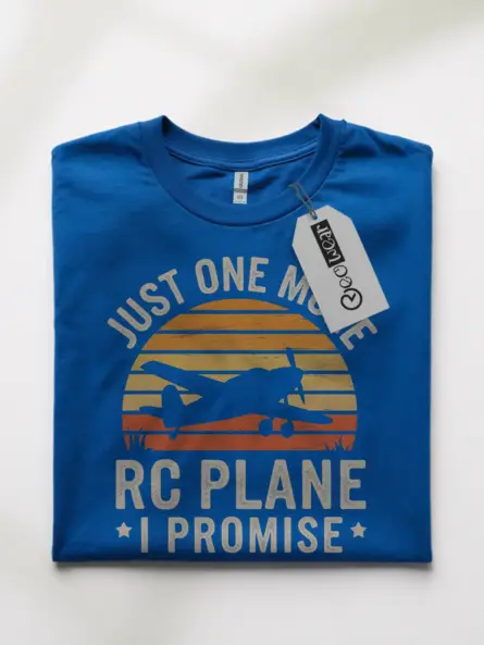 Epic RC Plane T-Shirt for Hobbyists & Vintage Flight Fans - Image 10