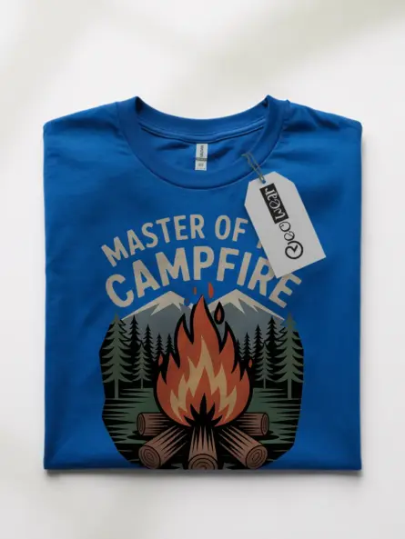 Retro Campfire T-Shirt for Campers - Image 10