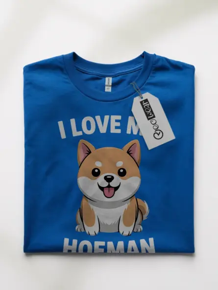 Adorable Shiba Inu T Shirt – Funny “I Love My Hoeman” Dog Lover Tee - Image 10