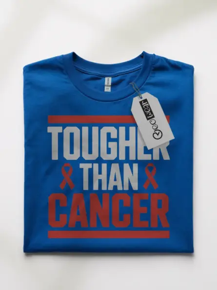 Bold “Tougher Than Cancer” Shirt – Motivational Awareness Tee - Image 10