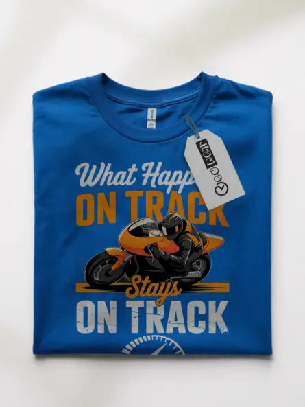 Bold Track Day T-Shirt – Ride Hard, Lean Fast, Stay Wild - Image 10