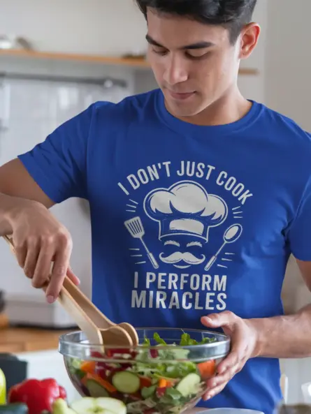 Funny Chef Miracles T-Shirt for Home Cooks - Image 9