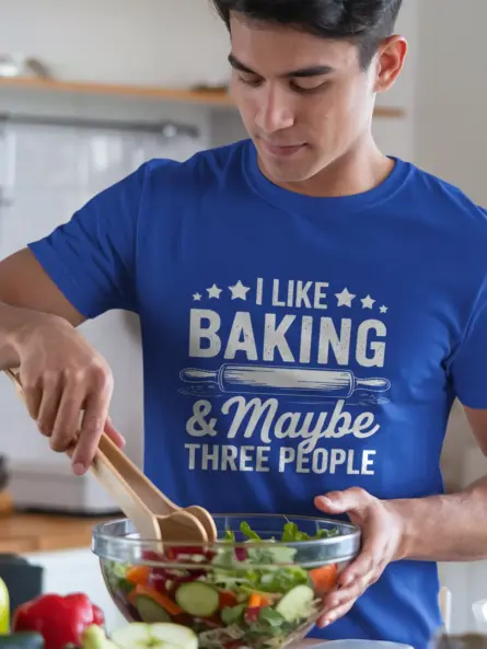 Funny Introvert Baking T-Shirt for Bakers - Image 9