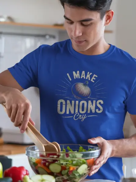 Funny Onion T-Shirt for Chefs and Cooks - Image 12