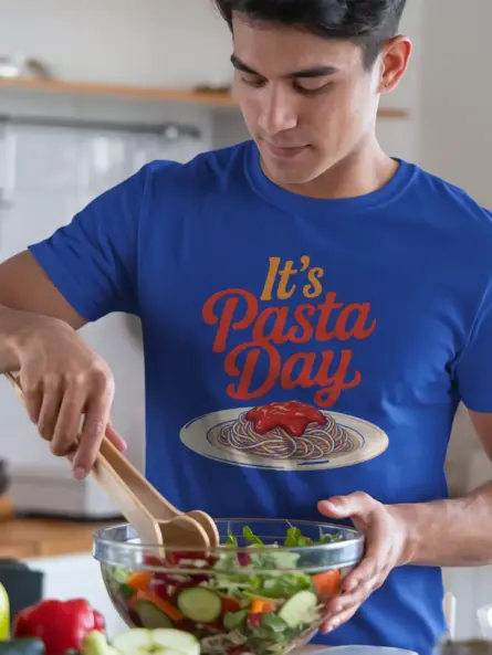 Pasta Day T-Shirt for Pasta Lovers – Spaghetti Graphic Tee - Image 12