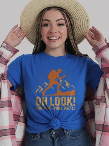 Funny Hiking Struggle Shirt – Bold Trail Adversity Tee - Image 12