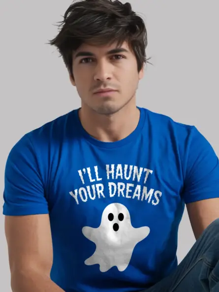 Spooky Haunt Your Dreams Ghost Shirt - Image 3