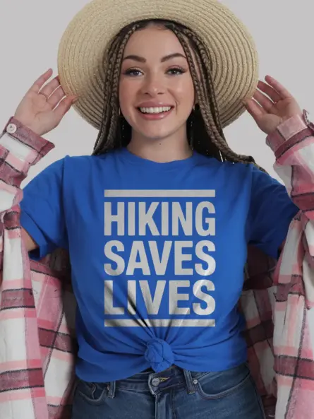 Bold Hiking Therapy Shirt for Mental Wellness & Nature Lovers - Image 12
