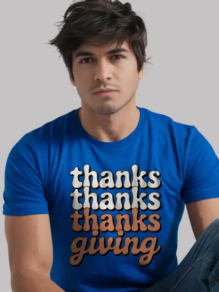 Minimalist Thanksgiving Shirt – Retro Fall Style for Grateful Vibes - Image 12