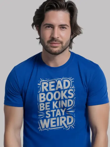Read Books Be Kind Stay Weird Shirt – Grunge Tee for Alternative Bookworms - Image 12