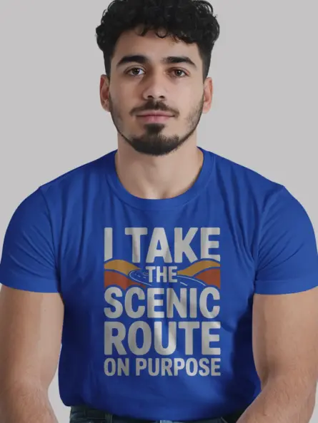 Bold Road Trip Shirt – Take the Scenic Route in Style - Image 12