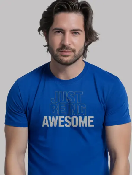 Block Letter Self Confidence T-Shirt – Just Being Awesome Tee - Image 11