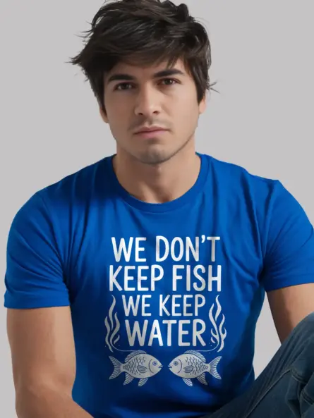Buy Aquarist T-Shirt – We Don’t Keep Fish We Keep Water Tee - Image 11