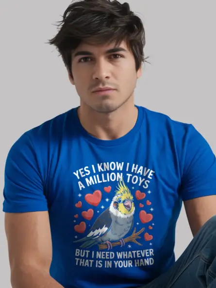 Funny Cockatiel Toys T-Shirt for Bird Moms - Image 11