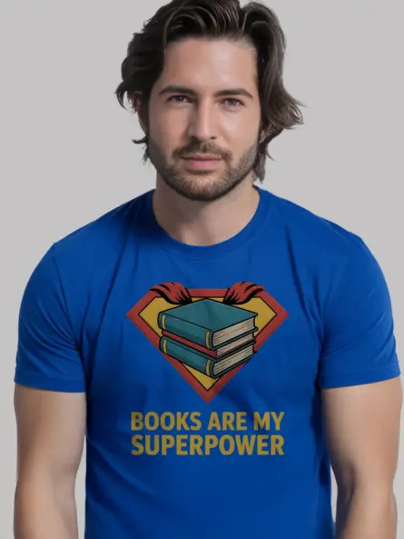 Reading Is My Superpower T-Shirt – Bold Comic Style for Book Lovers - Image 12