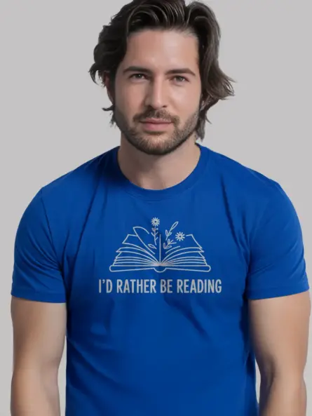 Minimalist Book Lover T-Shirt for Women - Image 2