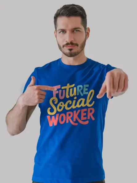 Future Social Worker T-Shirt for Students & Interns - Image 12