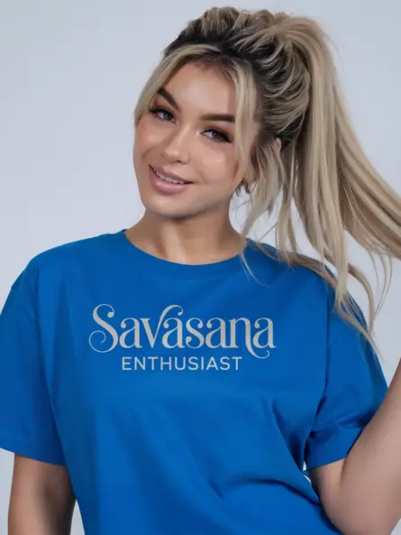 Savasana T-Shirt – Mindful Minimalist Design for Yoga Lovers - Image 12